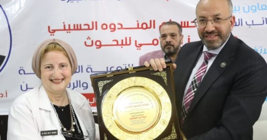المركز القومى للبحوث يطلق قافلة توعوية لمركز شباب صفط اللبن بالجيزة 