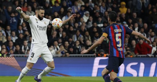 برشلونة يستضيف ريال مدريد فى كلاسيكو نارى بنصف نهائى كأس ملك إسبانيا