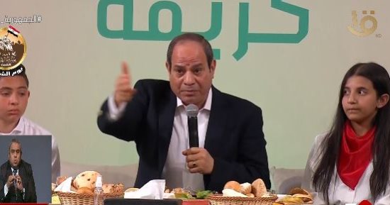 الرئيس السيسي: "بحب كل الناس ونفسى أشوف الكل.. وأنا مش فى برج كبير"