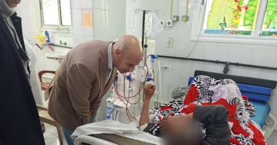 وكيل صحة الشرقية يتابع انتظام الخدمة بمستشفى الإبراهيمية بعد عودة التيار الكهربائى