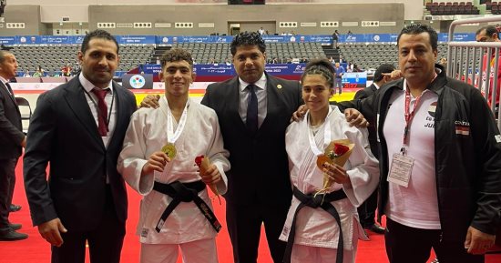 3 ميداليات لمنتخب الجودو فى أول أيام البطولة العربية بالدوحة