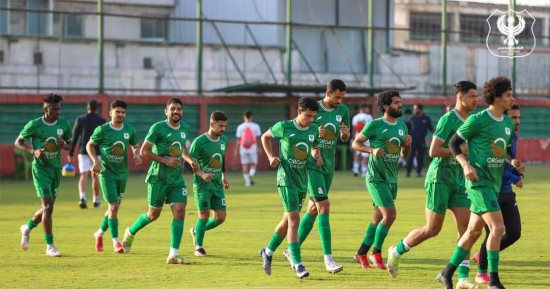 المصرى البورسعيدى يحشد 22 لاعبا لمواجهة الحرس فى الدورى