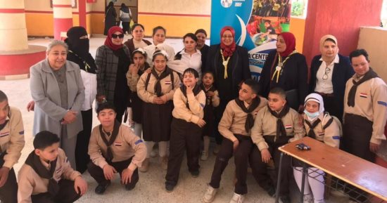 مركز المنارة الأسقفية يشترك في مهرجان التفوق الإرشادى