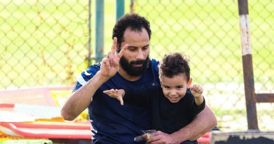 مالك محمود جنش يظهر فى تدريبات فيوتشر استعداداً لمواجهة الجيش الملكي 