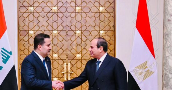   الرئيس السيسى يؤكد دعم مصر الثابت لأمن واستقرار العراق الشقيق