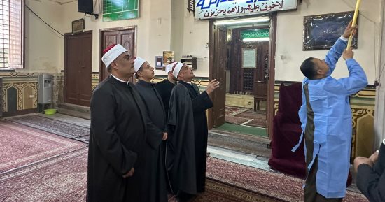 أوقاف كفر الشيخ: تنظيف وتطهير 5 آلاف مسجد تابعة لـ16 إدارة خلال الحملة الثانية