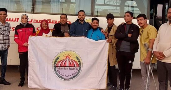 حصول جامعة السادات على 8 ميداليات فى بارالمبياد الجامعات المصرية بالإسكندرية
