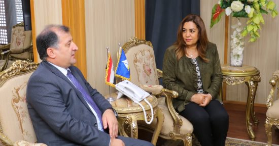 محافظ دمياط وسفير جمهورية طاجيكستان يبحثان آليات تعزيز العلاقات الثنائية