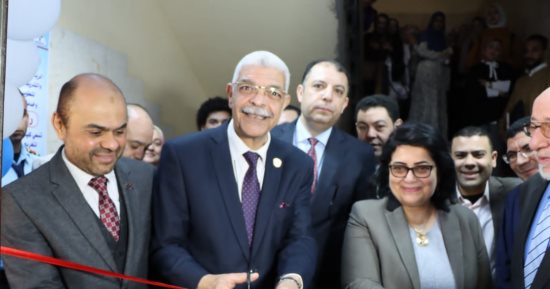 رئيس جامعة المنوفية يفتتح فعاليات الملتقى التوظيفى الثانى بالصيدلة 