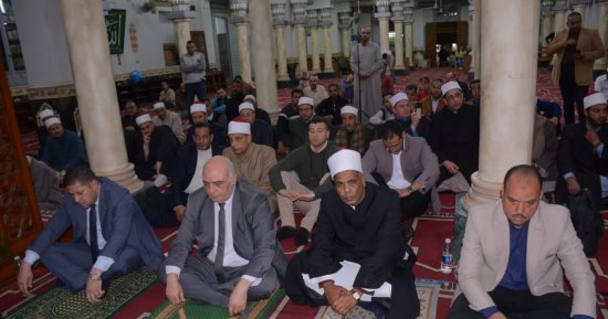 أوقاف البحيرة تحتفل بليلة النصف من شعبان بمسجد التوبة فى دمنهور.. صور