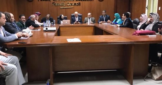 "تربية رياضية" بجامعة طنطا تحصل على الأيزو فى إدارة المنظمات التعليمية