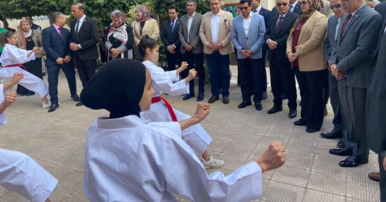 وزير التعليم يتابع اليوم الرياضى بإحدى مدارس القاهرة .. صور