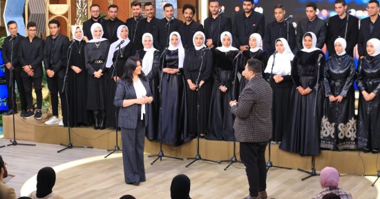 أحمد العمرى و"صوت مصر للإنشاد الدينى" مع منى الشاذلى.. الأربعاء