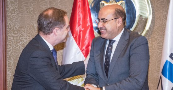 اقتصادية قناة السويس تلتقى وفد البعثة التجارية البريطانية إلى مصر
