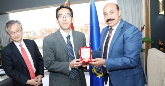 سفير اليابان يؤكد اهتمامه بتشجيع حركة السياحة اليابانية بشكل أفضل لأسوان