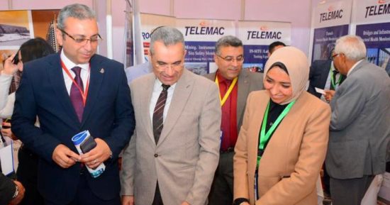 افتتاح معرض مؤتمر الهندسة الإنشائية والجيوتقنية لجامعة طنطا بمدينة الغردقة