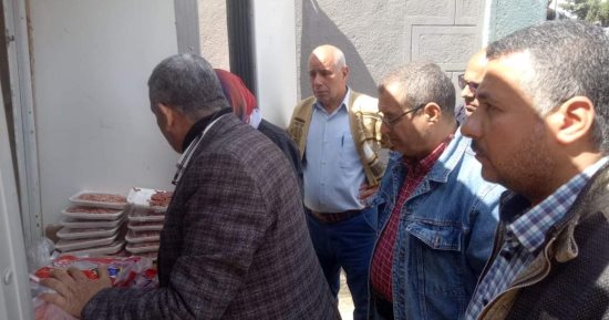 ضبط سيارة لبيع لحوم غير صالحة للاستهلاك الآدمى فى الدقهلية