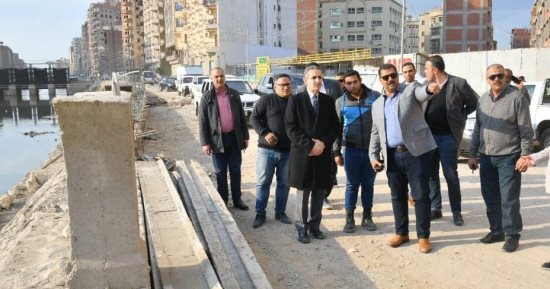 محافظ الغربية يتفقد مشروعات الرصف بمركز ومدينة طنطا 