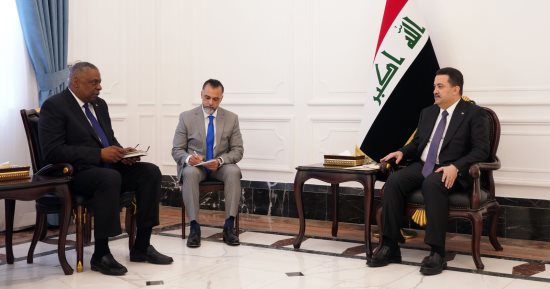 رئيس وزراء العراق يؤكد حرص حكومته على تعزيز العلاقات مع الولايات المتحدة