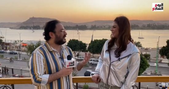 أميرة فتحى: تحمست لحضور مهرجان أسوان بسبب تكريم النجمة نبيلة عبيد