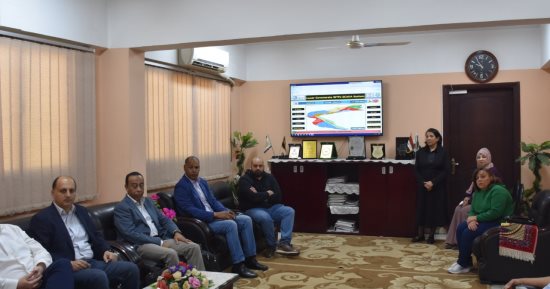 رئيس شركة مياه الأقصر يتابع مشروع الدعم الفنى للحلول المتكاملة للمياه