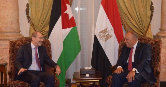 مباحثات مصرية أردنية حول الأوضاع المتدهورة فى الأراضى الفلسطينية المحتلة
