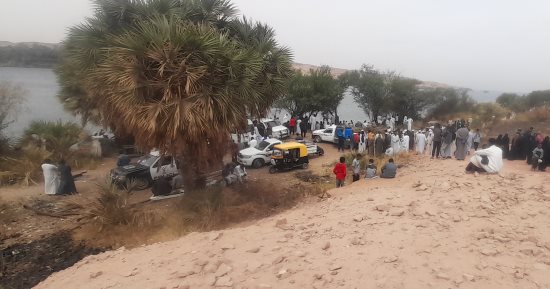 انتشال جثة جديدة من المفقودين الستة بحادث غرق مركب فى النيل بأسوان