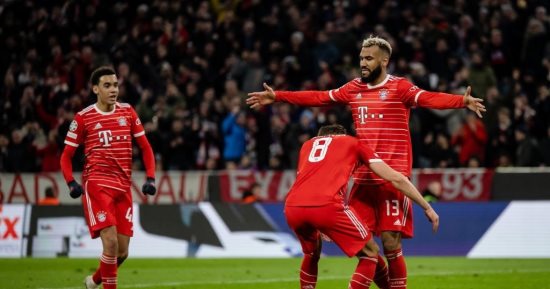 بايرن ميونخ يسيطر على تشكيل الأسبوع فى دورى أبطال أوروبا 