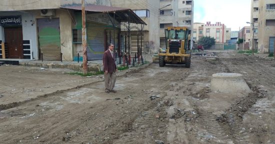 حملات نظافة وإزالة تعديات وحملات تموينية بدسوق وبلطيم فى كفر الشيخ