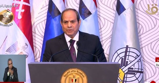 الرئيس السيسي: الحرب على الإرهاب تمنها كبير قوى وكنا بفضل الله عارفين إنها هتخلص