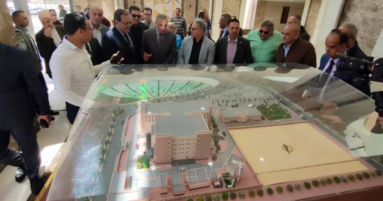 "محلية النواب" تزور مستشفى سوهاج الجامعى ..والسجينى: صرح طبى يخدم أهالى الصعيد