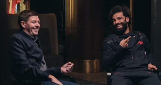 جيرارد يعترف لمحمد صلاح: ابنى يحبك أكثر منى 