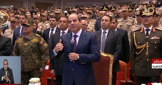 الرئيس السيسي: القضاء على الإرهاب حلم تحقق بفضل الله وتضحيات الشهداء 