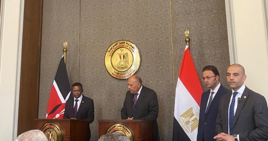 وزير الخارجية الكينى يشدد على ضرورة الحوار  بين الدول حول الموارد المائية
