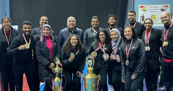 17 ميدالية لمنتخب مصر للقوس والسهم فى البطولة العربية 