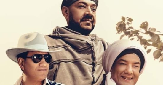 أحمد شيبة وكاريكا والجخ يجتمعون فى "الصعايدة".. فيديو