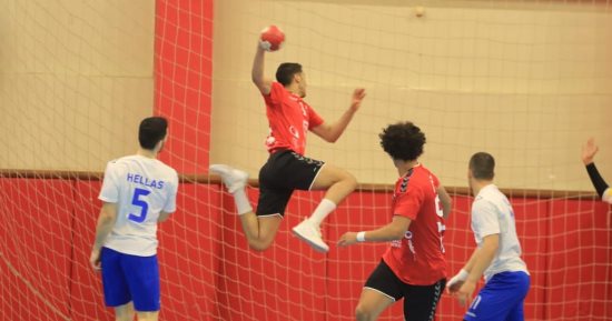 منتخب شباب اليد يهزم اليونان وديا استعدادا لبطولة العالم