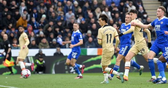 ليستر سيتي ضد تشيلسي.. البلوز ينهي الشوط الأول متقدما 2-1 "فيديو"
