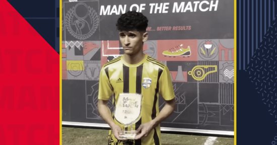 أحمد عاطف "قطة" أفضل لاعب فى مباراة المقاولون وسموحة بالدورى