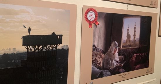 الفائز الأول بمسابقة تراثى للتصوير: مسجد السلطان حسن ووالدتى أبطال الصورة