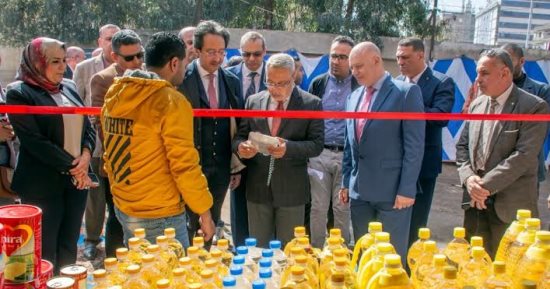 افتتاح منفذ جديد لبيع السلع الغذائية بأسعار مخفضة للطلاب والعاملين بـ"تربية طنطا"