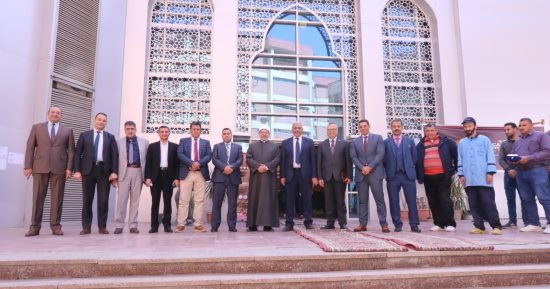 رئيس جامعة الأزهر يتفقد أعمال التجديد والتطوير بمستشفى الحسين