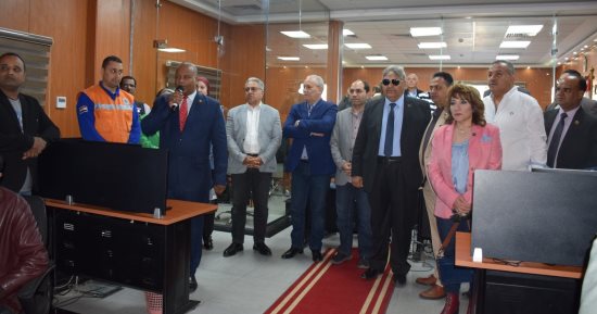 وفد محلية البرلمان يشيد بجودة عمل الشبكة الوطنية للطوارئ والسلامة العامة بالأقصر