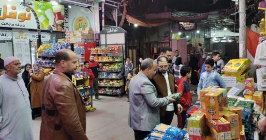 محافظ الدقهلية يحيل 111 محضر مخالفات تموينية للنيابة العامة 