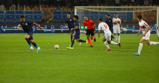 60 دقيقة.. الزمالك يضغط بكل خطوطه وإنبى يدافع والنتيجة 0 - 1 