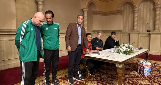 بيريرا فى أول أيام معسكر الحكام: أمامنا مهمة صعبة ونعمل كأسرة واحدة للتطوير