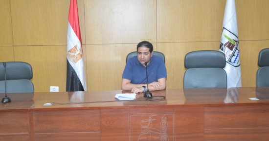 نائب محافظ بني سويف يناقش مع شباب المجلس الاستشاري خطة العمل التطوعي