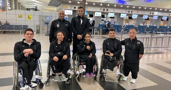 منتخب السباحة يغادر إلى إنجلترا للمشاركة فى كأس العالم البارالمبى