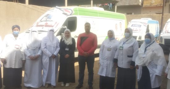 حياة كريمة ببنى سويف.. الكشف وتوفير العلاج لــ1325 حالة بقافلة طبية فى قرية قاى 