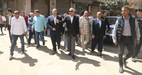 محافظ الجيزة: رصف وتطوير عدد من الشوارع الحيوية بحي العمرانية